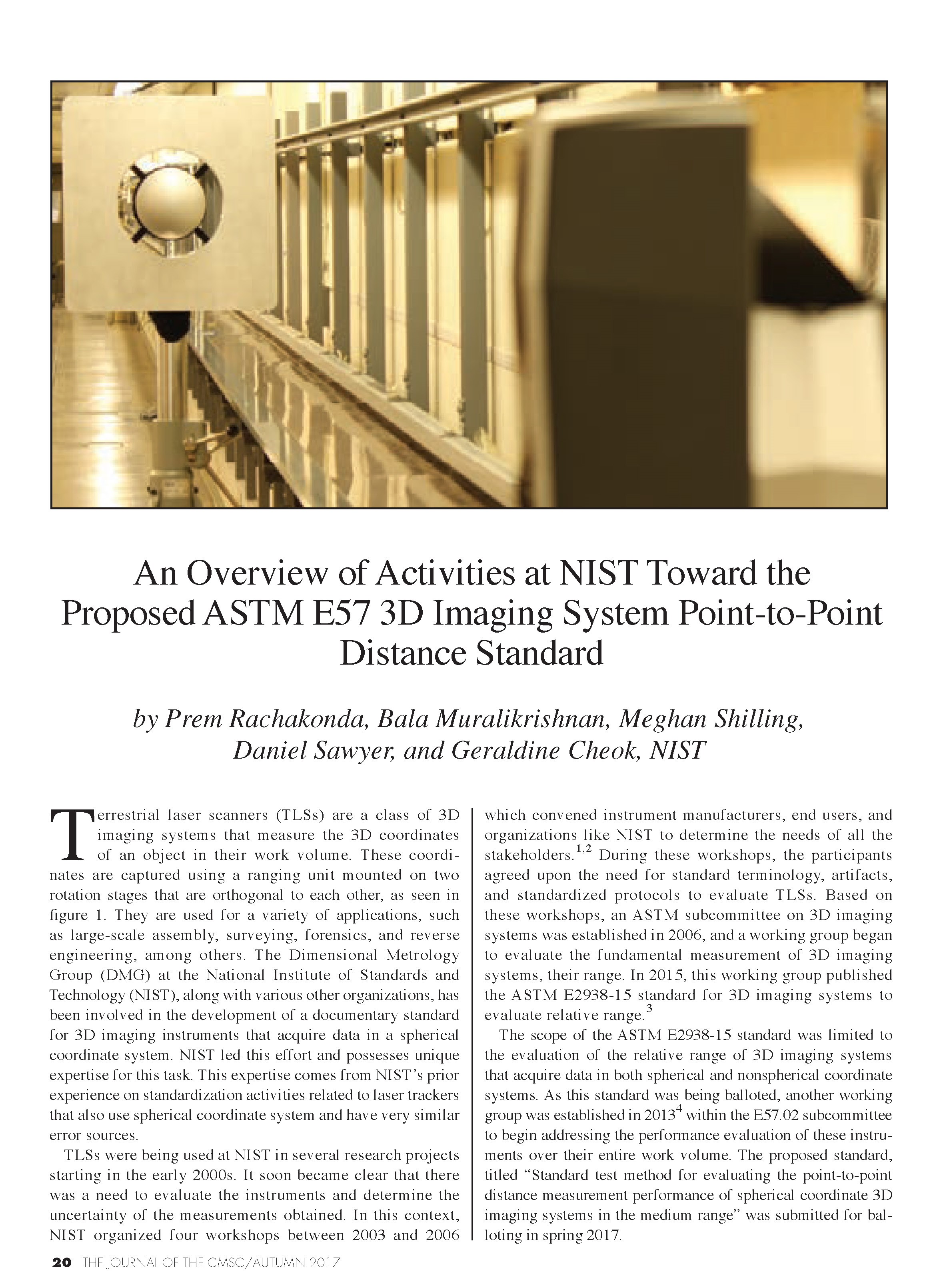 an-overview-of-activities-at-nist-toward-the-proposed-astm-e57-3d